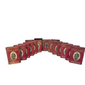 Lot of 16 Prince Albert Cans
